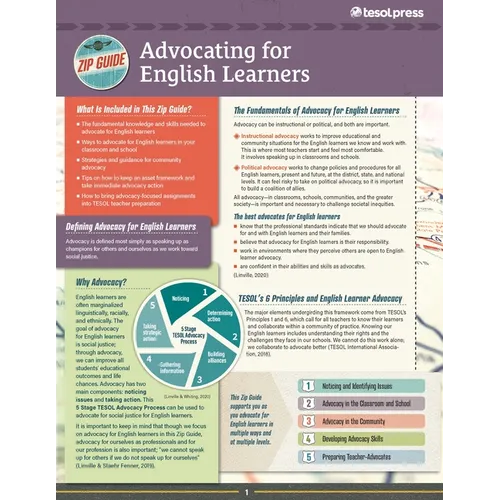 TESOL Zip Guide: Advocating for English Learners