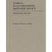 Energy, the Environment, and Public Policy: Issues for the 1990s