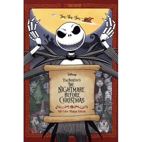 Disney Tim Burton's the Nightmare Before Christmas Full-Color Manga Edition