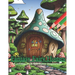 Fantasy Fairy Homes Coloring Book: Coloring books that foster your imagination