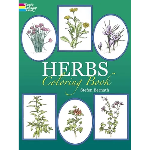 Herbs Coloring Book