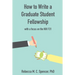 How to Write a Graduate Student Fellowship: with a focus on the NIH F31