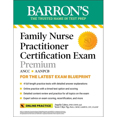 Family Nurse Practitioner Certification Exam Premium: 4 Practice Tests + Comprehensive Review + Online Practice