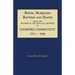 Births, Marriages, Baptisms and Deaths From The Records Of The Town And Churches In Coventry, Connecticut, 1711-1844