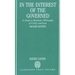 In the Interest of the Governed: A Study in Bentham's Philosophy of Utility and Law