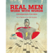 Real Men Work with Words Crosswords for Men Fill in Books with 100 Puzzles
