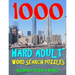 1000 Hard Adult Word Search Puzzles: Fun Way to Improve Your IQ