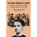 To Raise Myself a Little: The Diaries and Letters of Jennie, a Georgia Teacher