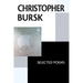 Christopher Bursk: Selected Poems