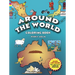 Around the World Coloring Book