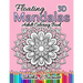 Floating Mandalas Adult Coloring Book: 60 Floating 3D Mandalas to color