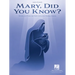 Mary, Did You Know?: Easy Piano Sheet Music
