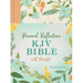 Personal Reflections KJV Bible with Prompts (Ecclesiastes 3:11) [Peach Floral]