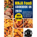Ninja Foodi Cookbook UK 2024: 1500 Days Recipes for Beginners & Advanced Users to Pressure Cook, Air Fry, Bake/Roast & More with Your Dual Zone Mult