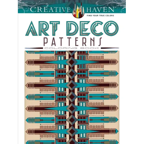 Creative Haven Art Deco Patterns Coloring Book