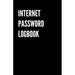 Internet Password Logbook: Black Password organizer to Keep Usernames, Passwords, Web Addresses & More. Alphabetical Tabs for Quick Easy Access