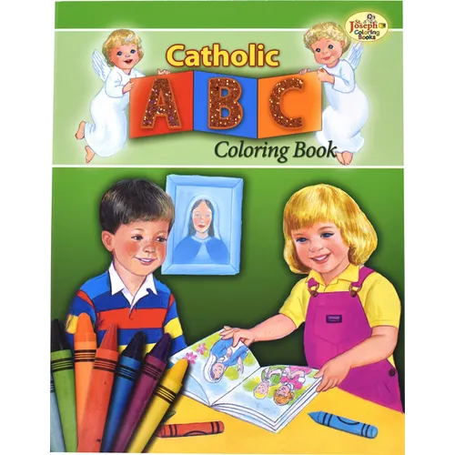 Catholic A-B-C Coloring Book - Paperback
