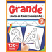 Grande Libro Di Tracciamento: Impariamo a tracciare, Linee forme lettere, ABC Libro Prescolare 2-5 anni