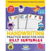 Handwriting Practice Book for Kids Silly Sentences: Penmanship Workbook Practice Paper for K, Kindergarten, 1st 2nd 3rd Grade for Improving Writing Wi