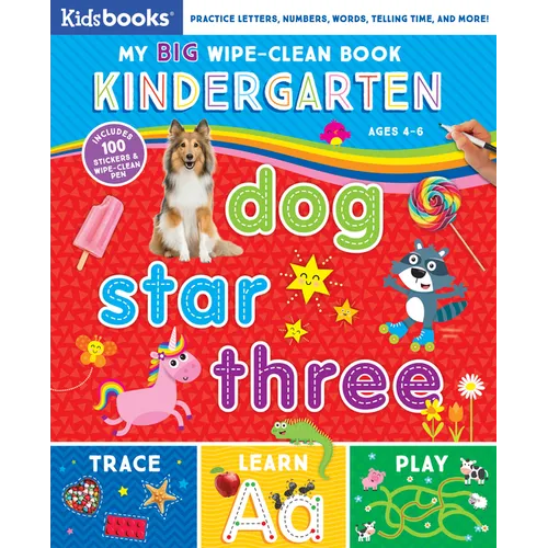 My Big Wipe-Clean Book: Kindergarten