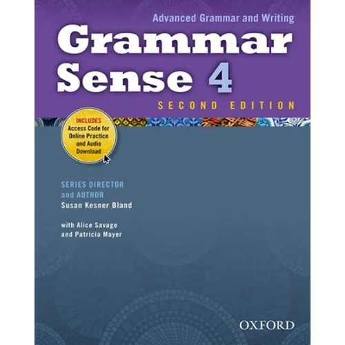 Grammar Sense 4 Student Book with Online Practice Access Code Card