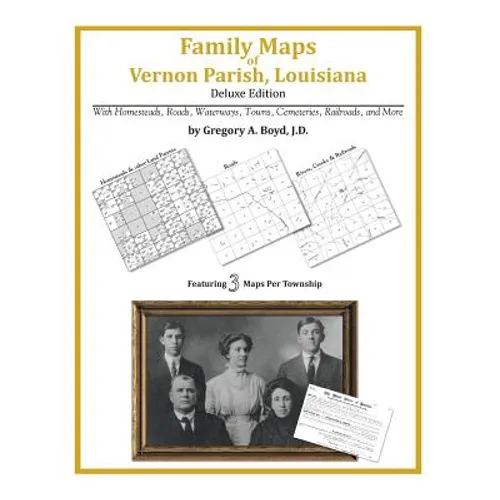 Family Maps of Vernon Parish, Louisiana