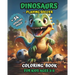 Dinosaurs Coloring Book Playing Soccer: For Kids Ages 3-5