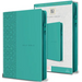 KJV Holy Bible, Large Print Handy Size, Aquamarine Premium Imitation Leather W/Ribbon Marker, Red Letter, Zipper