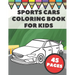 Sports Cars Coloring Book For Kids: Pages with Top Supercars, Turbo Racing and Cool Luxury Car Designs for Boys and Vehicles Lovers