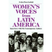 Women's Voices from Latin America: Selections from Twelve Contemporary Authors