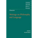 Hamann: Writings on Philosophy and Language