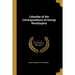 Calendar of the Correspondence of George Washington