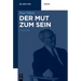 Der Mut Zum Sein