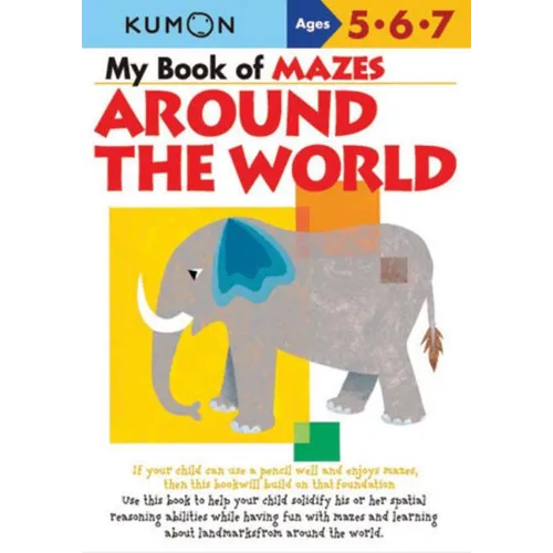 Kumon My Book of Mazes Around the World