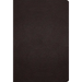 ESV Large Print Compact Bible, Red Letter (Buffalo Leather, Deep Brown)