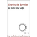 Charles de Bovelles: Le Livre Du Sage