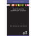 What Is Digital Journalism Studies?