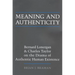 Meaning and Authenticity: Bernard Lonergan and Charles Taylor on the Drama of Authentic Human Existence