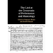 The Lied at the Crossroads of Performance and Musicology