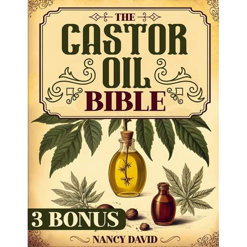 The Castor Oil Bible: Unlock Holistic Health and Organic Beauty-Discover 50 + DIY Castor Oil Recipes for Anti-Aging, Radiant Skin and Strong