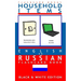 Household Items - English to Russian Flash Card Book: Black and White Edition - Russian for Kids