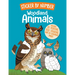 Sticker by Number: Woodland Animals