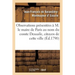 Observations présentées à M. le maire de Paris au nom du comte Dessuile, citoyen de cette ville
