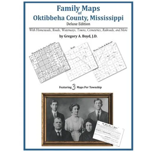 Family Maps of Oktibbeha County, Mississippi
