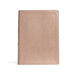 CSB Study Bible, Rose Gold Leathertouch, Indexed
