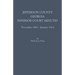 Jefferson County, Georgia, Inferior Court Minutes, November 1807-January 1814