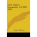 Early Virginia Immigrants, 1623-1666 (1912)