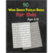 90 Word Search Puzzles Books For Kids Ages 8-12: Increase Spelling, Vocabulary, and Memory Storage For Kids!