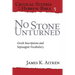 No Stone Unturned: Greek Inscriptions and Septuagint Vocabulary