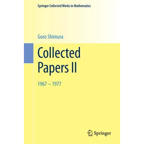 Collected Papers II: 1967-1977